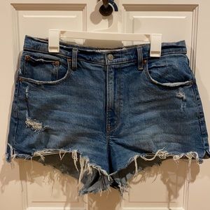 Abercrombie cutoff shorts